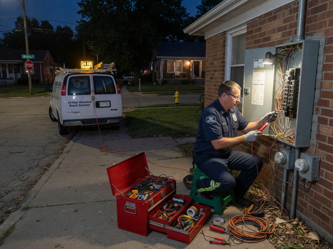24-Hour Electrical Repair Services in Wichita, KS